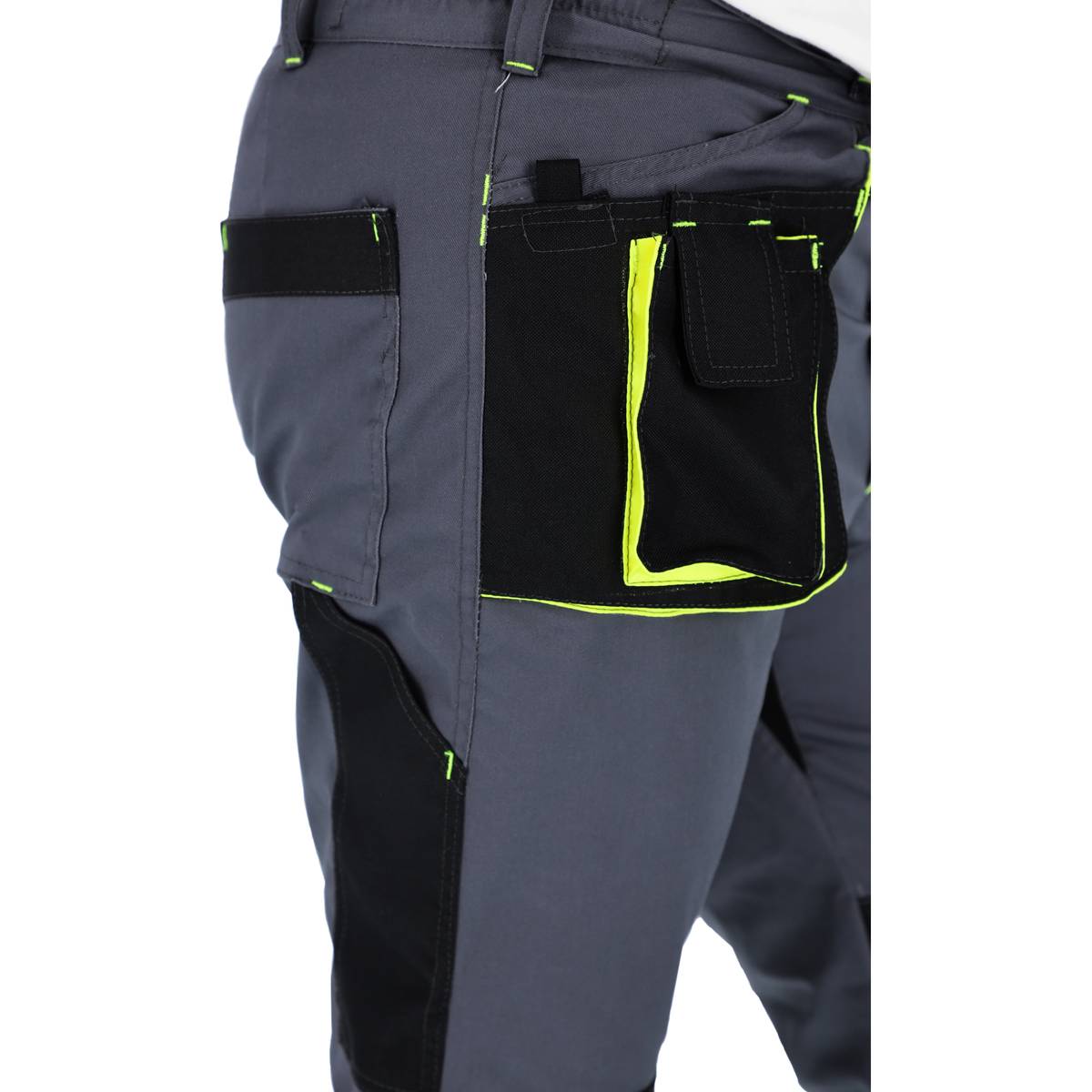 SPODNIE DO PASA PROMAN STRETCH 250 SZARY HV