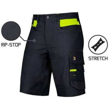 SPODNIE KRÓTKIE BARI SPANDEX BLACK