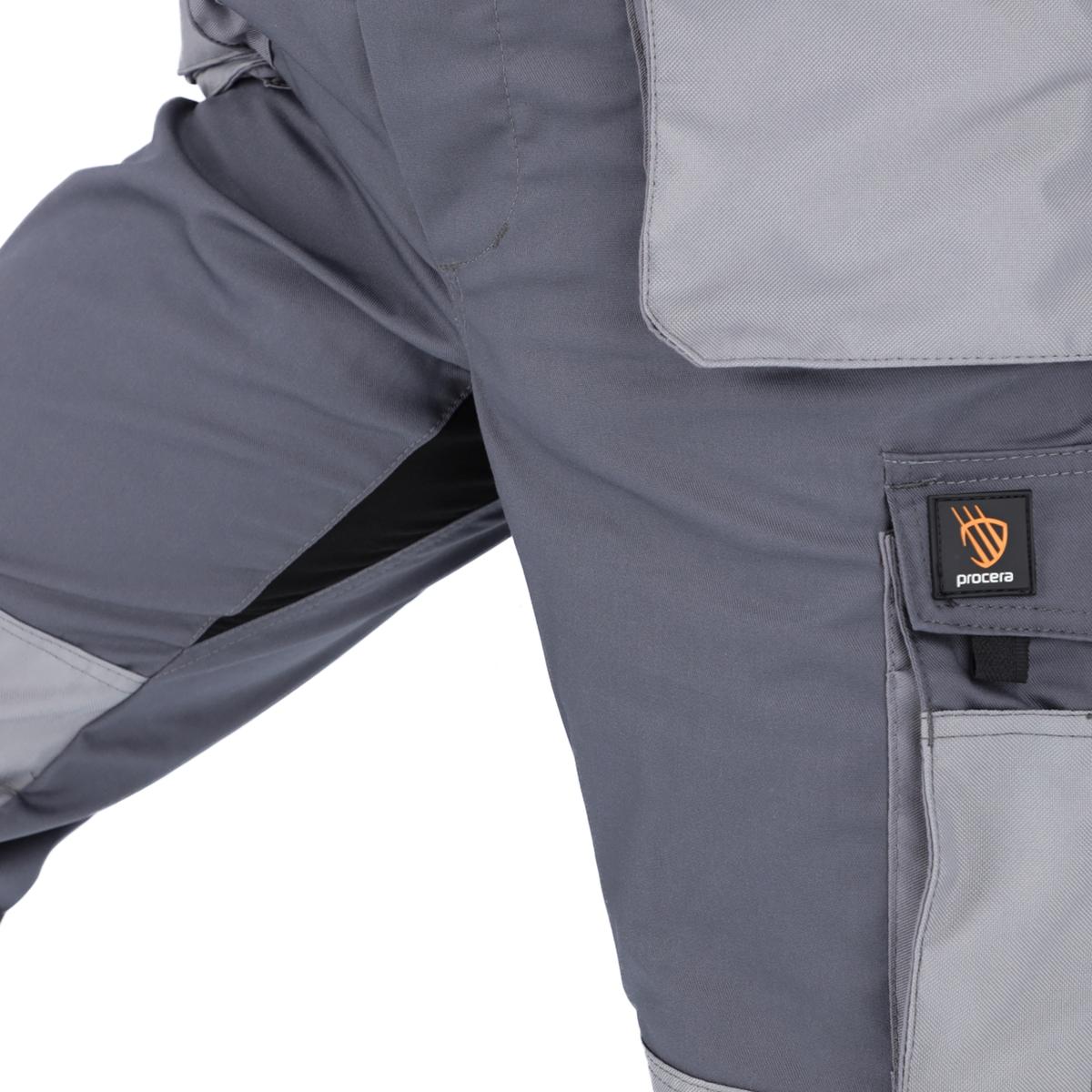 SPODNIE OGRODNICZKI PROMAN STRETCH 250 SZARY