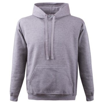 BLUZA Z KAPTUREM 280G SZARA