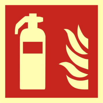 ZNAK PRZECIWPOŻAROWY – GAŚNICA – BAF 001 C1 PS