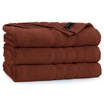 RĘCZNIK HELIOS 50X100 500G. BRĄZOWY