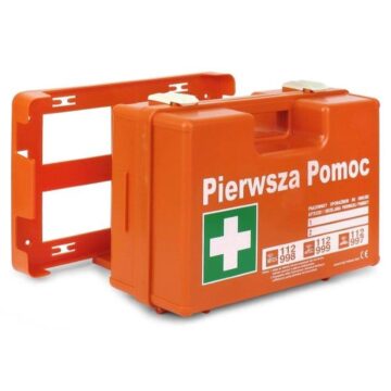 APTECZKA PRZENOŚNA K-15.2 Z WIESZAKIEM ŚCIENNYM (DIN 13157 USTNIK)