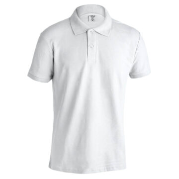 POLO MĘSKIE MPS180 BIAŁE