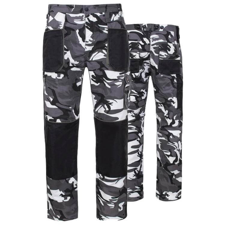 SPODNIE DO PASA PROTAC CAMO GRAY